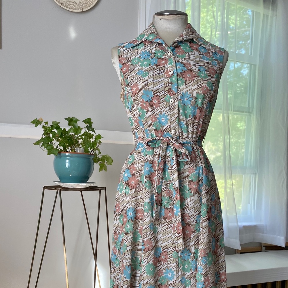 Vintage Floral Dress